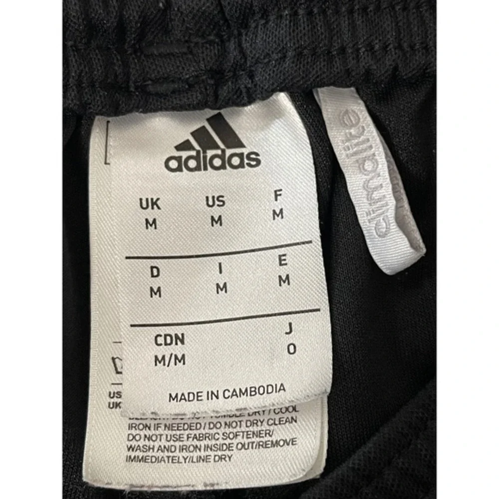 Adidas Climalite Mens Black Athletic Training‎ Shorts AJ5880 Size Medium